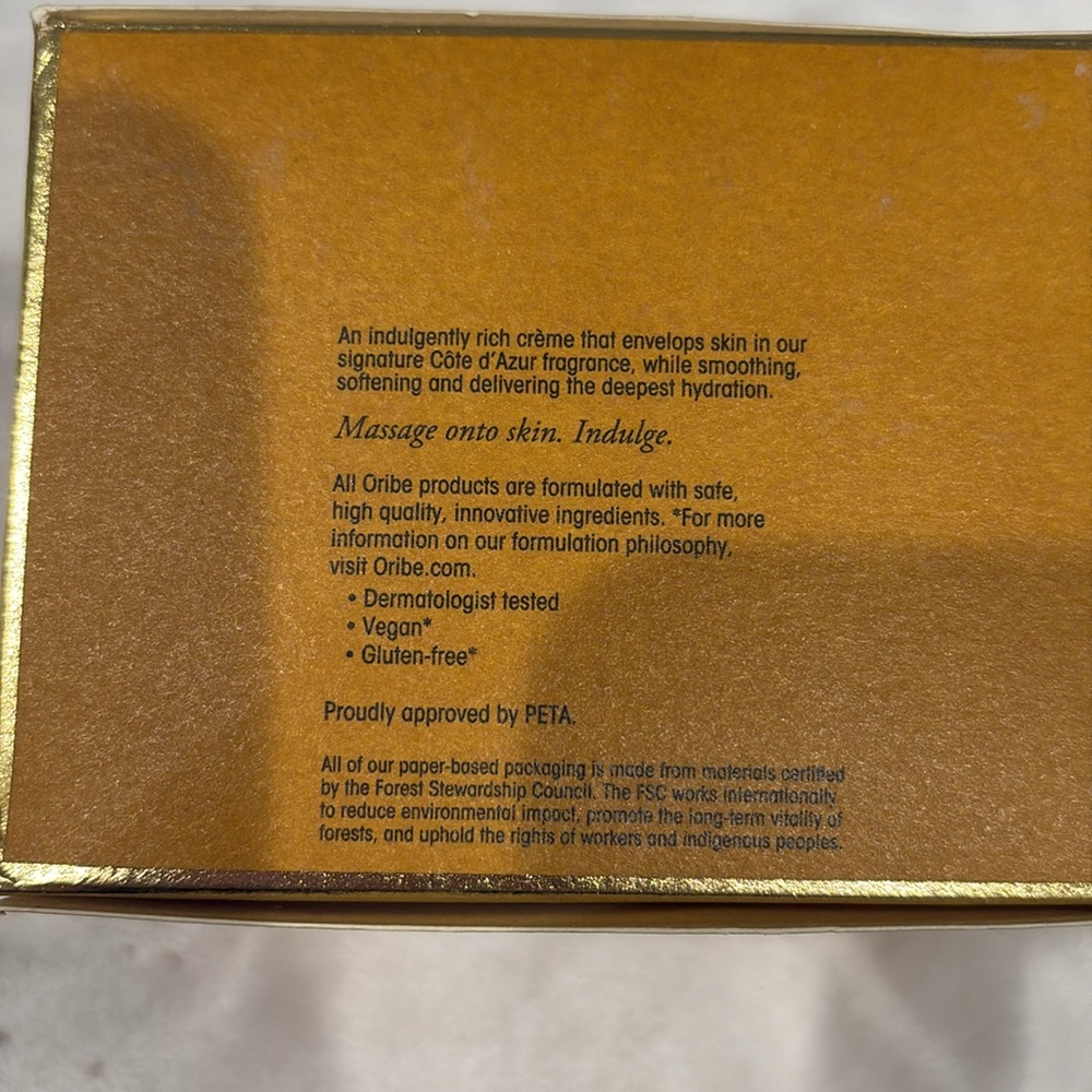 Oribe Côte d'Azur Restorative Body Crème - Picture 2 of 4
